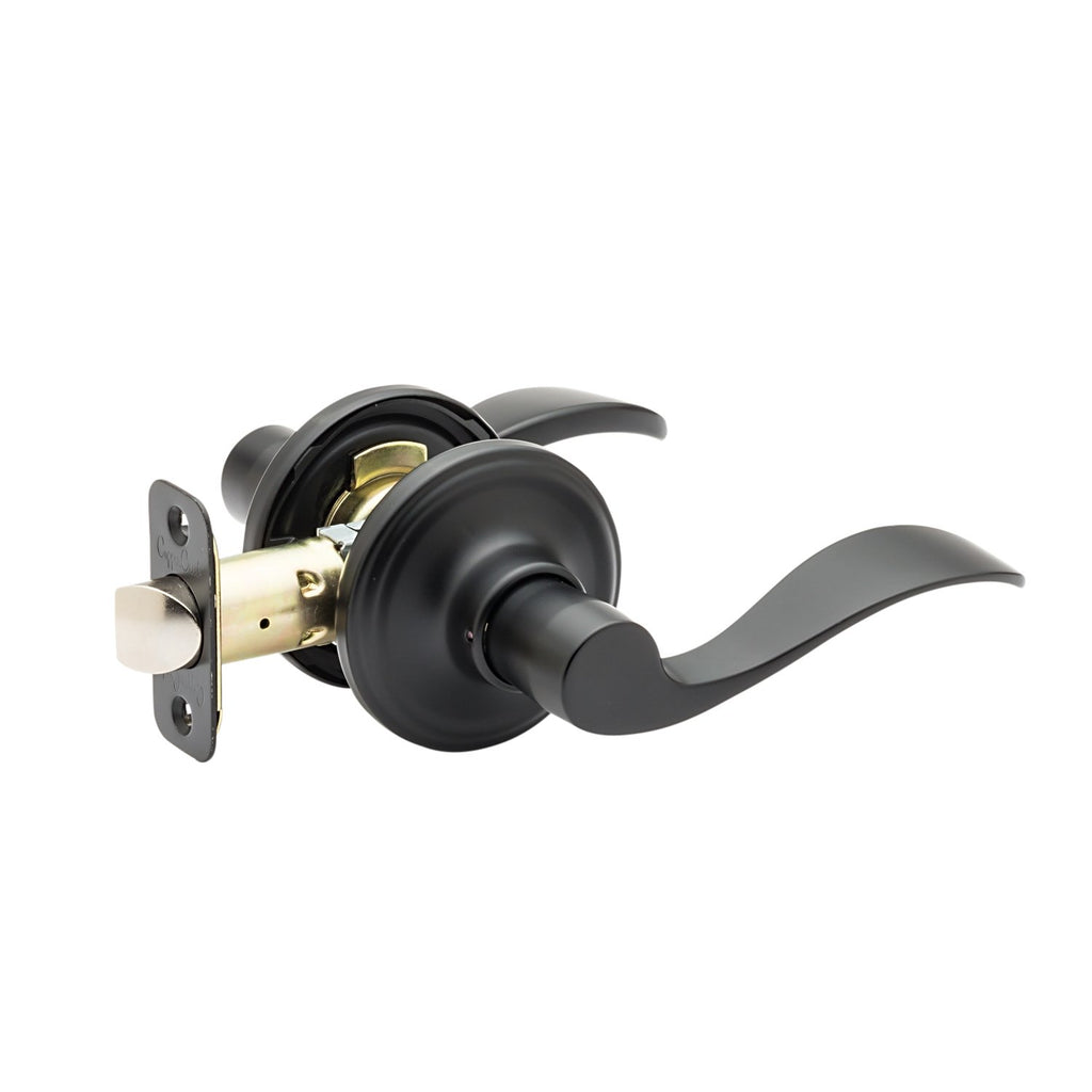 Waverlie Lever in Black WL2220BC – Copper Creek Hardware