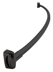 Curved Adjustable Shower Rod Black (CC-BTH-SHWROD-C-BC)