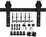 6 ft Barndoor Hardware Kit (black) BARNKIT6-BC